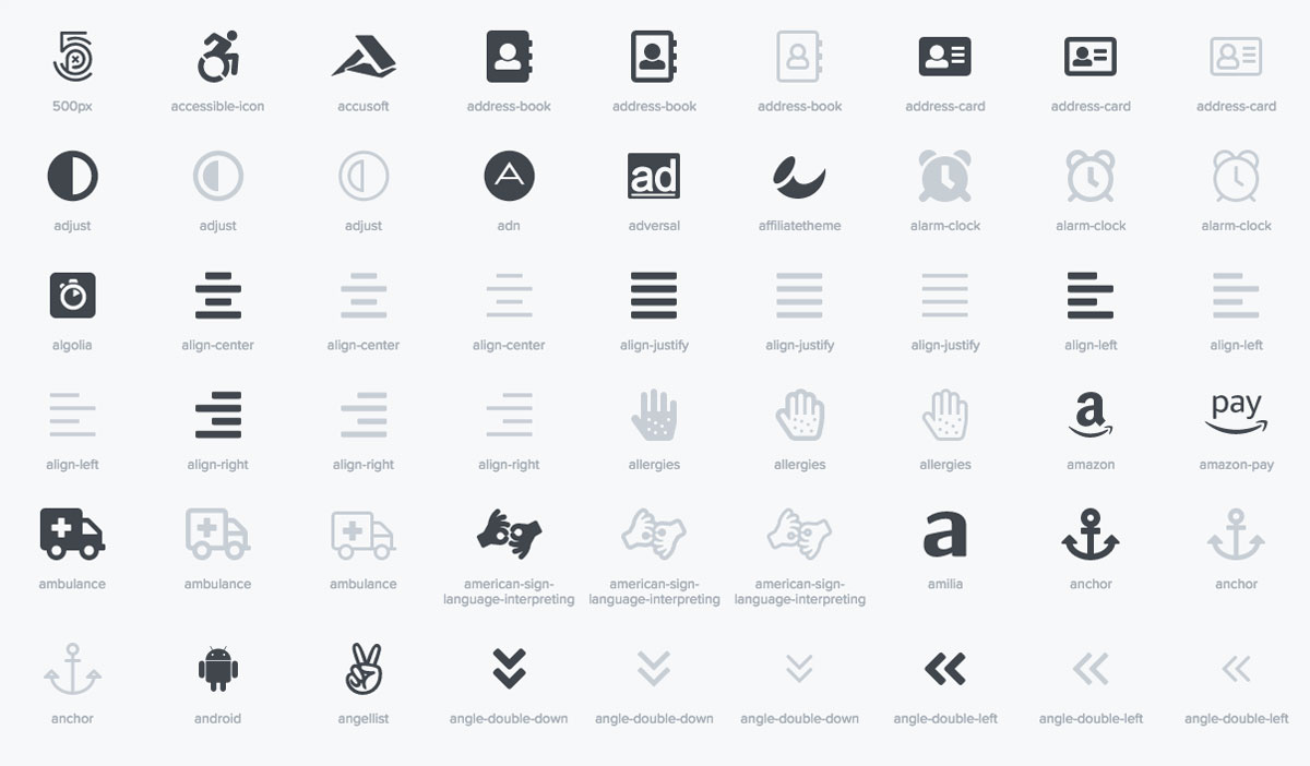 Bootstrap Icons CoreUI