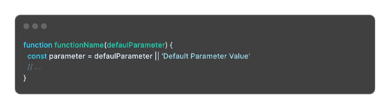 declare optional function parameters