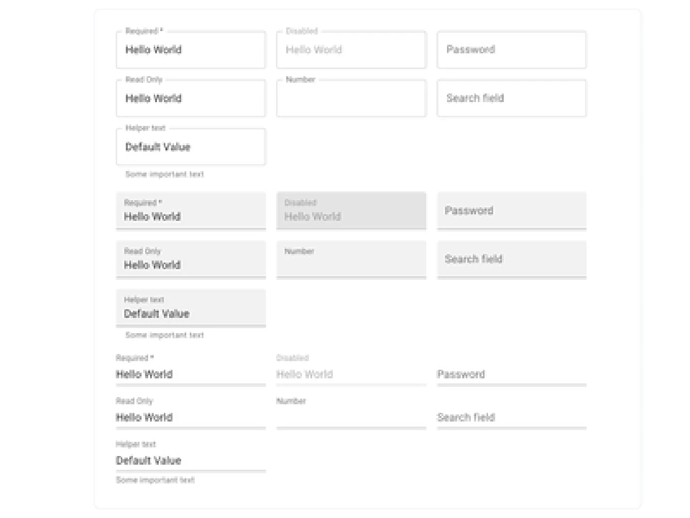 MUI - UI Component Libraries - Text Fields