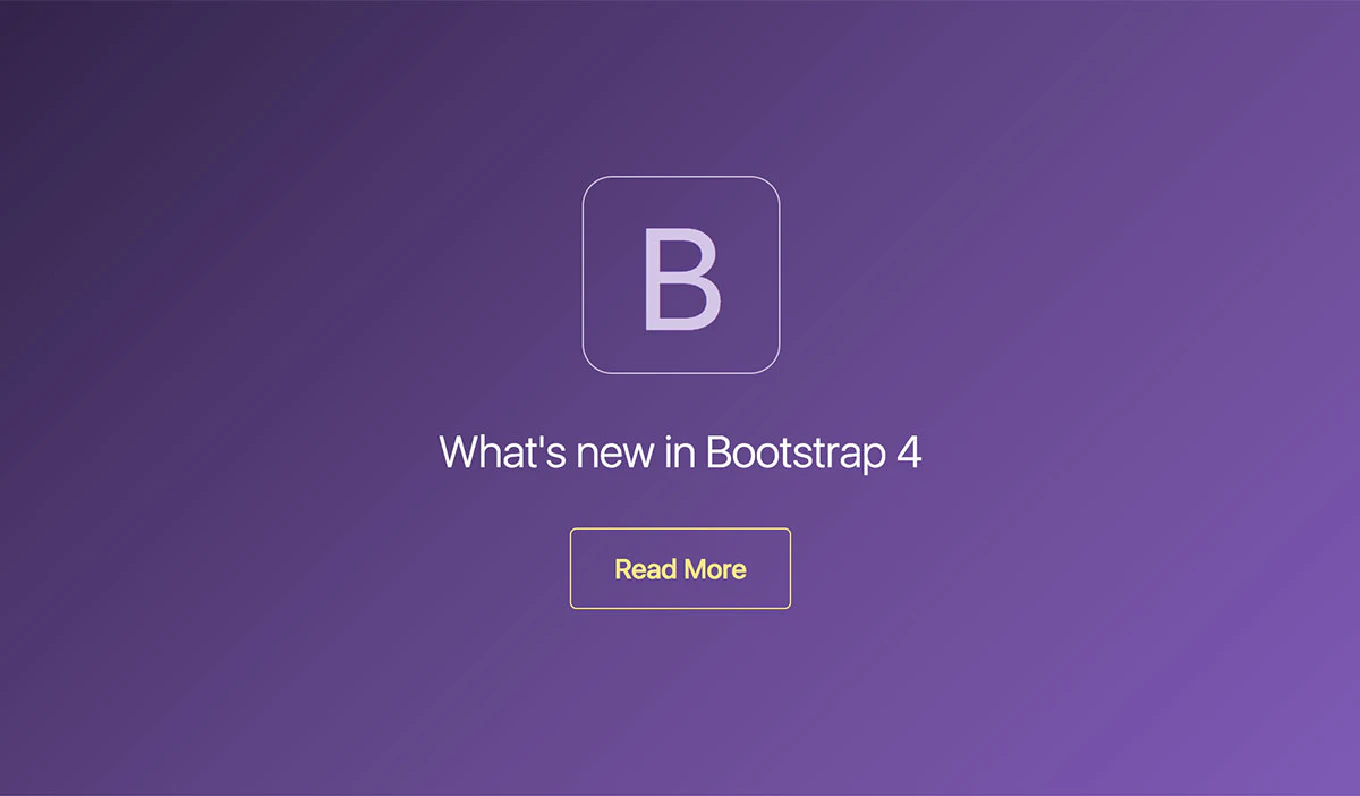 What's new in Bootstrap 4 ?
