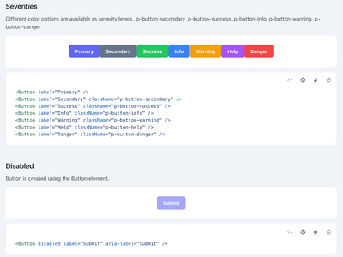 Primereact Component Libraries - Button